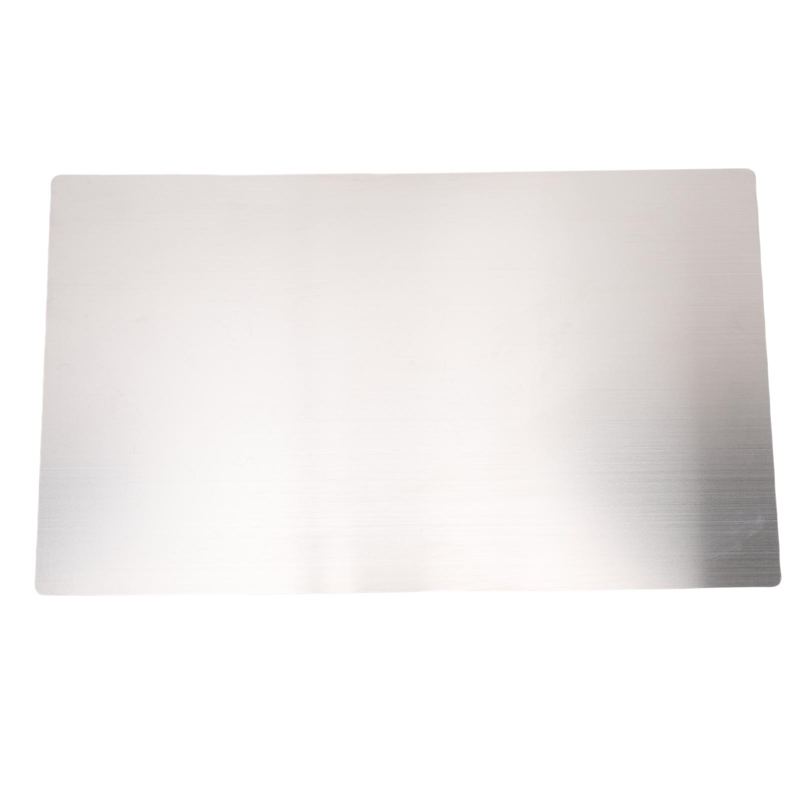 

Режущая машина Адаптерная пластина из нержавеющего металла 14,96x8,85 дюйма Скрапбукинг Вырубка Универсальная прокладочная пластина для тонких вырубных ножей