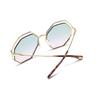 Chloe Chic Classico Street Style Occhiali da sole Versatili Occhiali da sole da donna Oro CH0046S-002