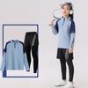 New children's badminton training clothes Girls' sports suits Boys' primary school students' table tennis net jersey competition printing