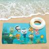 Cartoon cute O-Octonauts Towel Drying Bath Towel Applicable To Light Swimming Camping Yoga Beach Out