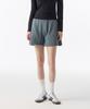 MUSINSA STANDARD WOMAN Women'S Pigment Cut-Off Sweat Shorts [Peacock Blue]