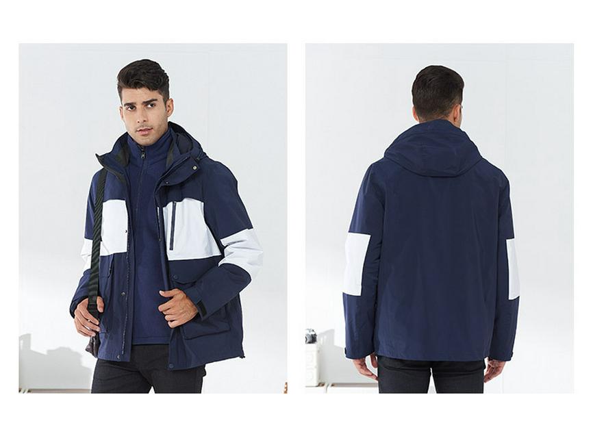 2025 Unisex Windproof & Waterproof 3-in-1 Outdoor Jacket with Detachable Liner