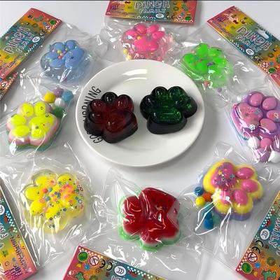 Creative Starry Sky Cat Paw Squishy - Four-Color TPR