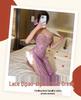 Plus Size Sexy Lace Off-Shoulder Nightgown for Women