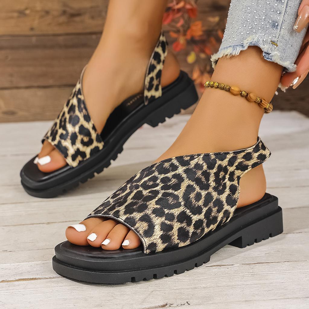 Mode 2025 Neue Damen Sandalen Mode Elastisches Band Flache Schuhe Damen Sommer Eckige Zehen Elegante Damen Sandalen Flache Partyschuhe Damen