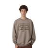 Levis Loose Fit Round Neck Printed Casual Long Sleeve Sweatshirt Men Sweatshirt Khaki 0019A-0000