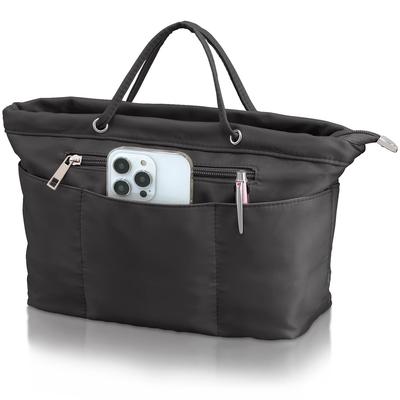 Annekor Bag-in-Bag [New Features: Protruding Handles] Bag-in-Bag Inner Bag, Premium Nylon, Lightweight, Water-Repellent, Inner Pouch, for Men and
