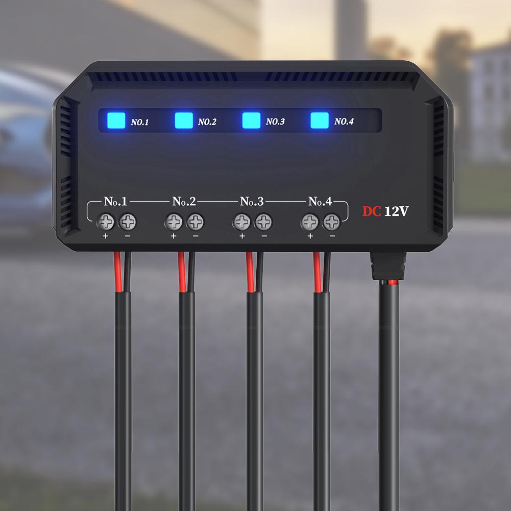 Quick Wire Fuse Box Electrical Insulation Car Fuse Holder Box LED Indicator Light Heat-resistant for Car Motorcycle