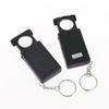 45X Mini Taschenkraftlupe für Schmuck mit LED-Licht Tragbare ausziehbare beleuchtete Lupe für Juwelier Schlüsselanhänger
