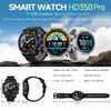 HD350Pro Smartwatch: Outdoor Sports GPS Tracker with 1.32-inch Screen, Bluetooth Calls & Barometer