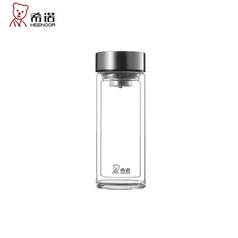 XINUO XN-6592 Double-Layer Anti-Scald Glass Cup