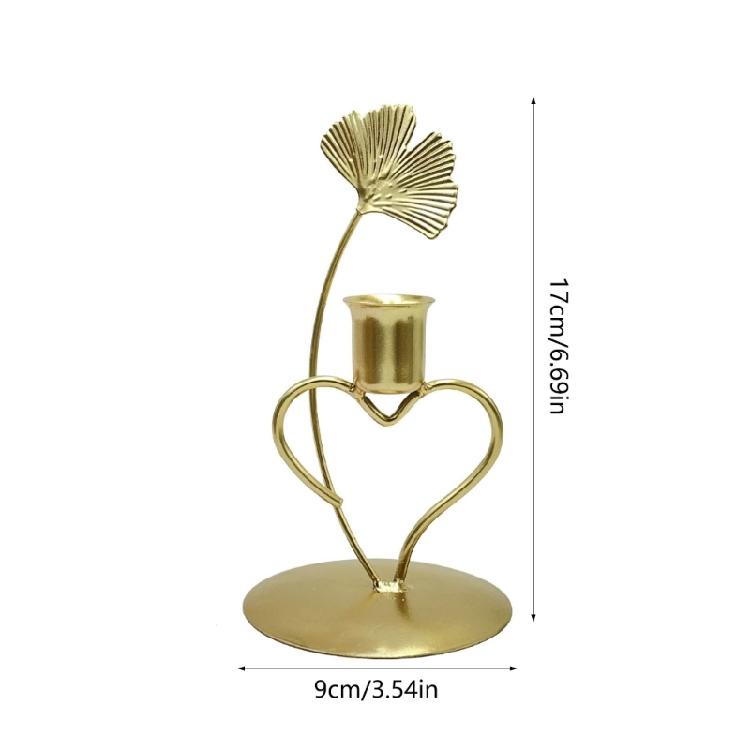 Wrought Iron Pillar Candle Holder Candlestick Metal Candle Holder Candelabrate