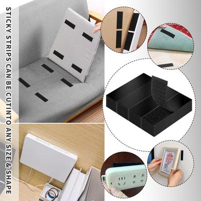 Double-sided Adhesive Hook And Loop Tape, Nylon Mother-in- Stickers, Hook Surface, Rough Surface, Sofa Curtains, Self-adhesive Tape