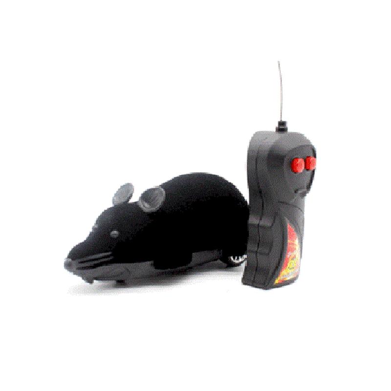 Cat Toy Wireless Remote Control Mouse Toy For Cat Kitten Realistic Mice Prank Rat Toy With Remote