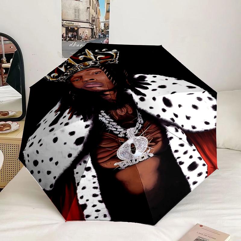 King Of The Rapper Umbrella 8-Frame for Travel, camping, Casual Lightweight Portable Umbrella, Essential for every family Holidays Birthday Gift