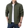 5722 Spring Men's Breathable Casual Jacket - Lightweight, Loose, Stylish Outerwear for Middle-Aged Men