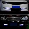 1/2PCS DC 12V 17cm Blue Super Bright LED Car COB Lights DRL Fog Driving Running Lamp Car COB LED Light Waterproof