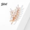 Non-Slip Buckle Scarf Badge Women Brooch High-Gloss Rhinestone Inlay Sparkling