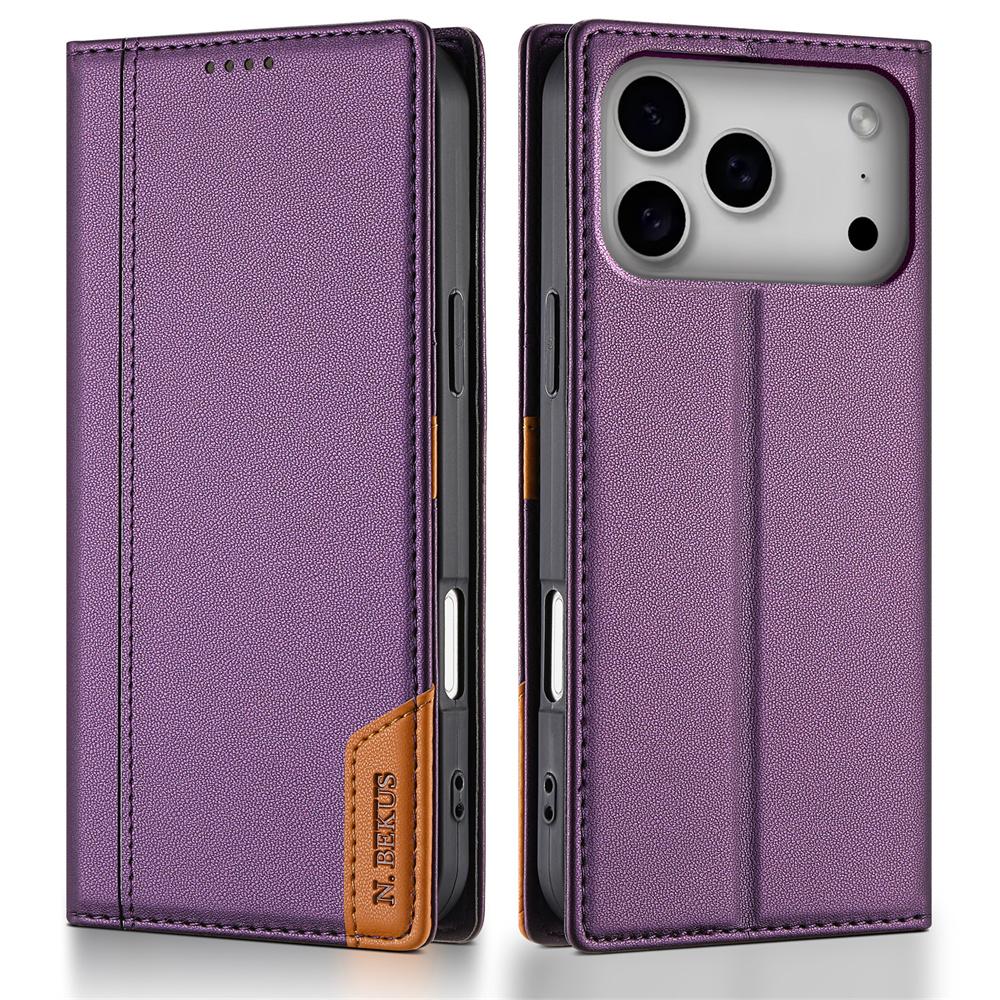 Manyetik Deri Kapaklı RFID Cüzdan Kartlık Telefon Kılıfı IPhone 17 Air 16E 16 Pro Max 15 14 13 12 Mini 11 XS XR Max 8 7 Plus Kılıf için