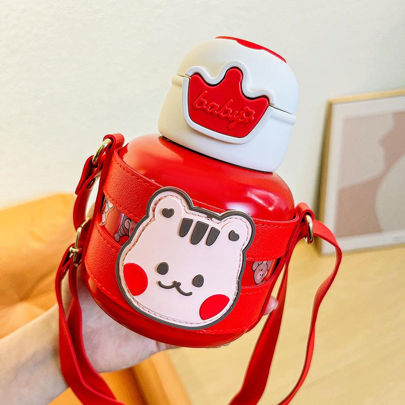 Víceúčelový přenosný termoska 400ml Vakuové termosky Přenosná nerezová termoska Láhev na vodu Cestovní hrnek na čaj Kancelářská termoska