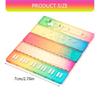 Multipurpose Drawing Ruler Light Weight Plastic Pocket Scale Tool Student Essential For Geometry And Craft Projects