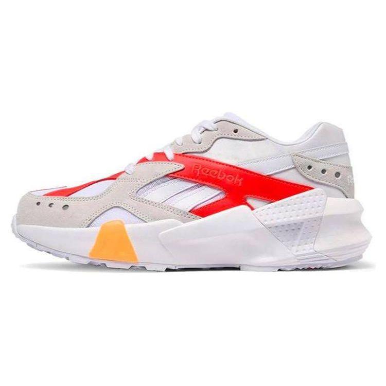 Reebok Aztrek Double 93 Low Top Sports Casual Shoes Unisex Sneakers White Red EF2928