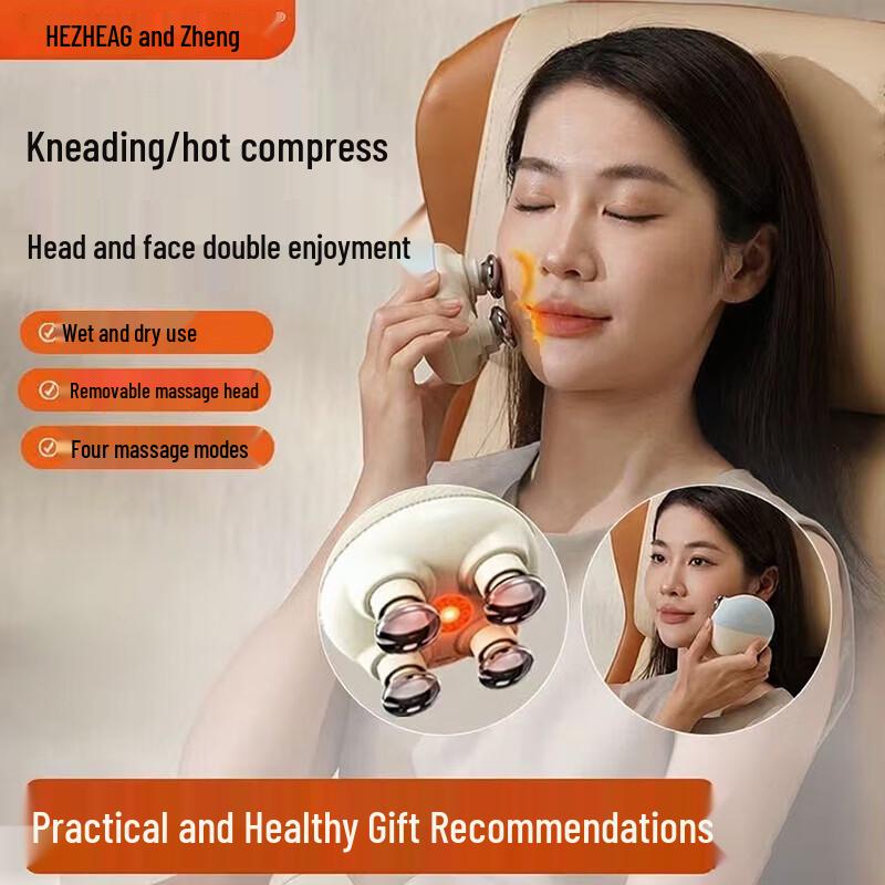 HEZHENG Portable Electric Head Scalp Massager