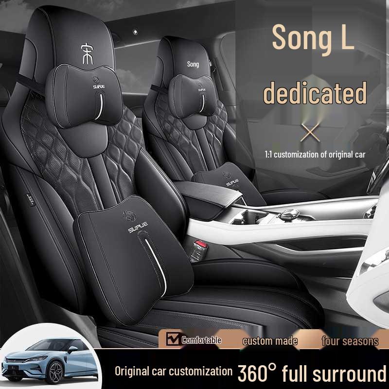 New Leather Car Seat Covers for BYD DiSong L EV Five-Seater