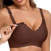 LetsJoli Women's Wire-Free Full Coverage Bra
