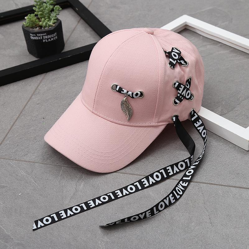 Ladies strap Spring Summer Unisex Baseball Caps Mesh Cap Trendy Solid Embroidery izable Fit Hat Women Men Cotton Everyday Hats