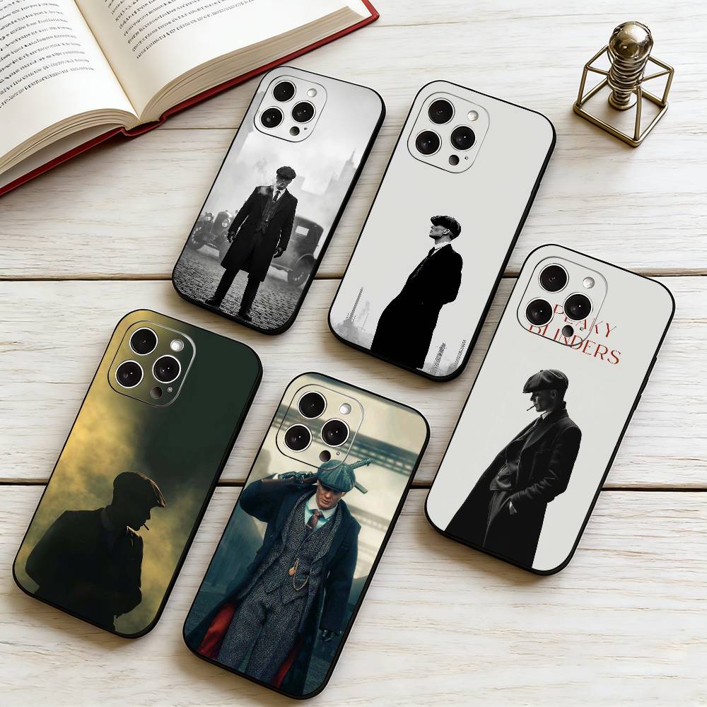 P-Peaky Blinders Phone Case Silicone Soft For IPhone 17 16 15 14 13 12 11 X XR Plus Pro Max Plus