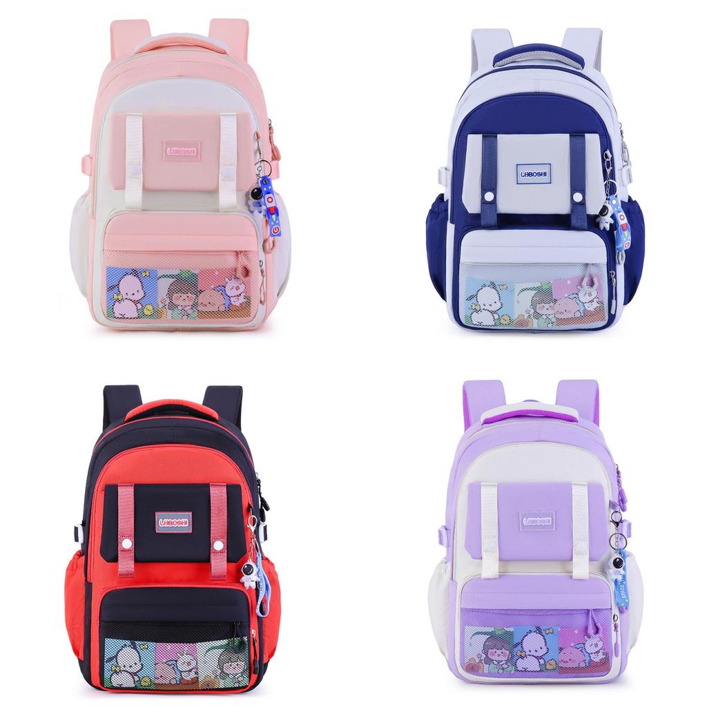 School Backpack For Middle School Students With Large Capacity And Lightweight Nylon Design For Daily Use