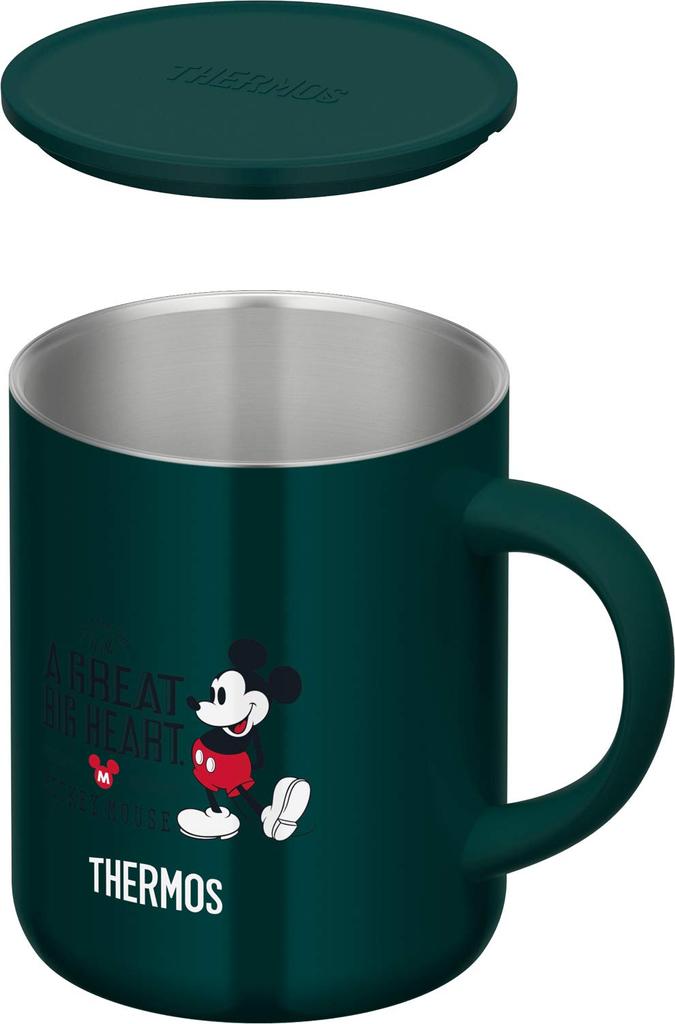 Thermos Vacuum Insulated Mug 350ml Mickey Dark Green DG JDG-350DS
