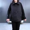 Plus Size Quilted Vest: Autumn & Winter Casual, Slimming Outerwear for Middle-Aged Women