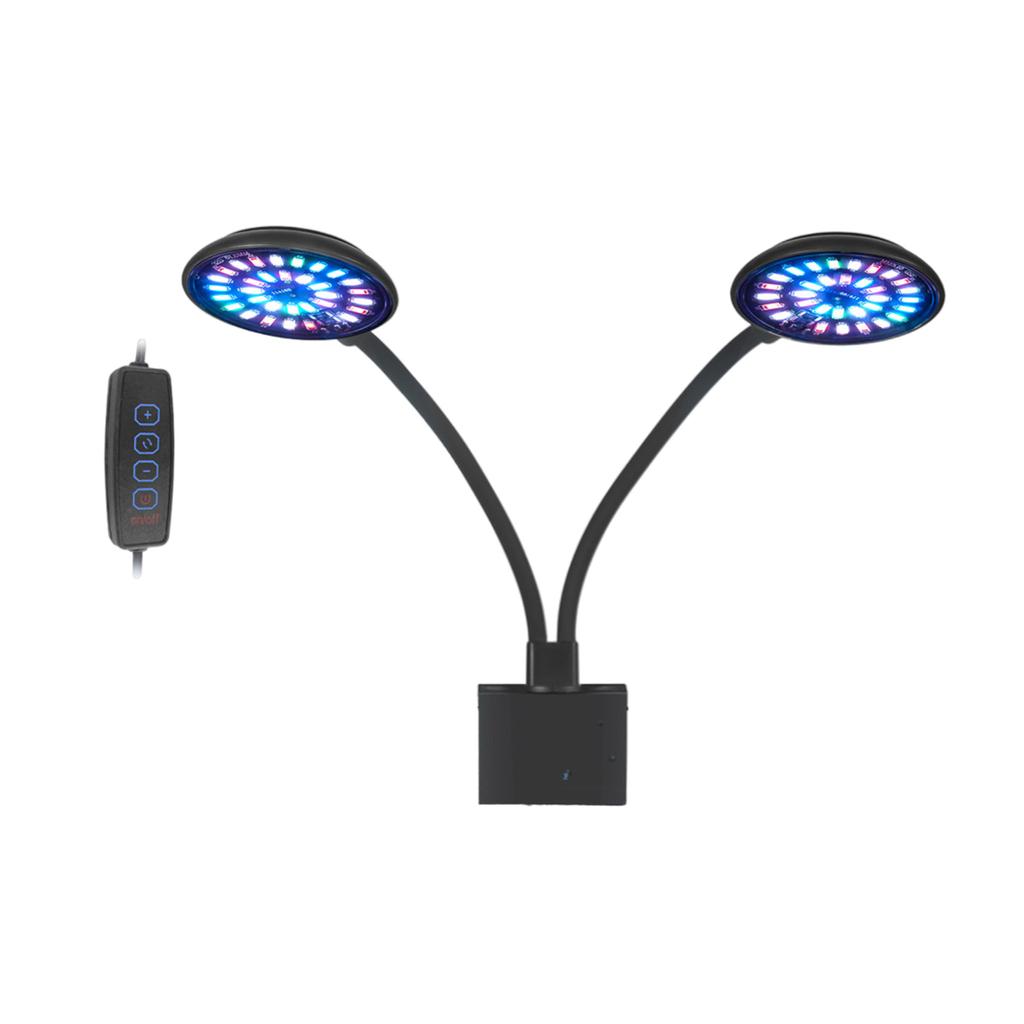 Aquariums LED Light 6/7w LED for Small Size Fish Tanks Clip On Type Aquariums Light with Clip Adjustable Light Color