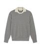 SIYAZU Sikn2207 Wool Blend Preppy Striped Knit_Cream