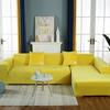 Samtstoff passt auf Couch, Sessel, Zweisitzer oder Chaiselongue. Kaufen Sie zwei separate Bezüge, um Ihr gesamtes L-förmiges Sofa abzudecken.