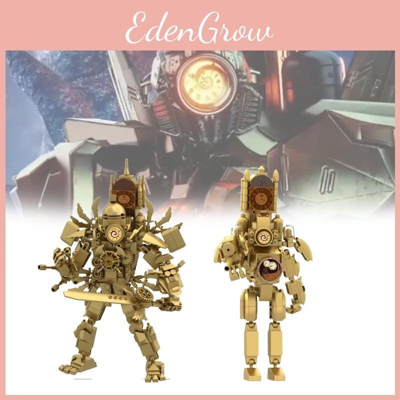 Clockman Skibidi Toylet Game Series Building Blocks Toys Children Gift Festival