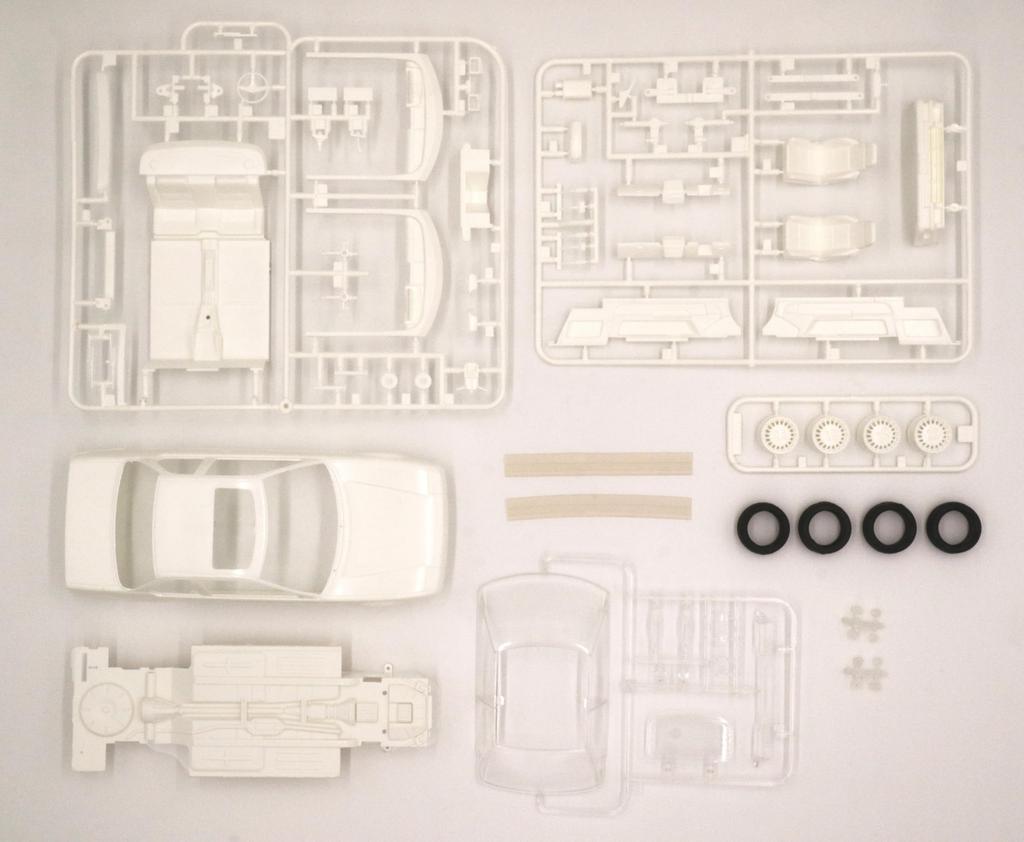 High Socar Series Prelude Socar Plastic Model 1/24 No.1 2.0Si (High Version)