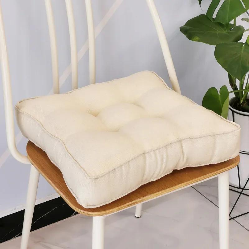 1pcThickened Square Non-slip Chair Cushions Dining Chair Seat Cushions,Suitable for LuxuryHotel Restaurants,LivingRooms,Kitchens