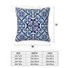 Azulejo Lissabon Azulejos Lisboa 2 Stuks Vierkante Kussensloop Kussenhoes Kussen Decor Comfort Sierkussen Voor Huis Auto