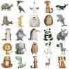 50-Pack Naughty Cartoon Animal Stickers for DIY Phone Case Decoration