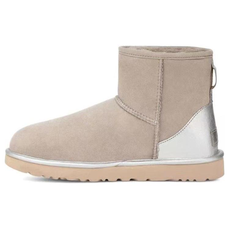 New UGG Classic Mini Shine Boots 'Goat' Women's 1120872-GOA