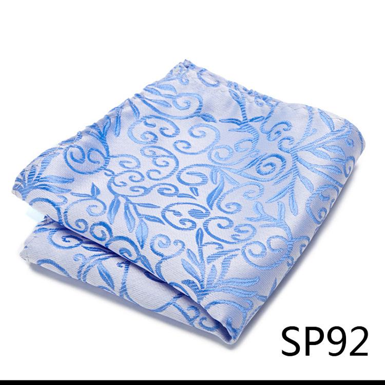 Guangzhou 1200-Pin High-Density Men'S Elegant Retro Business Suit Jacquard Pocket Towel Square Towel