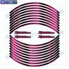 For Kawasaki Z1000SX Motorcycle Front And Rear 17 Inch Wheel Hub Sticker Waterproof Reflective Decorative Decal Rim Stickers