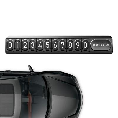 Parking Phone Number Plate Luminous Parking Plate For Automobile Mobile Phone Number Card Car Phone Number Sign Plate Car
