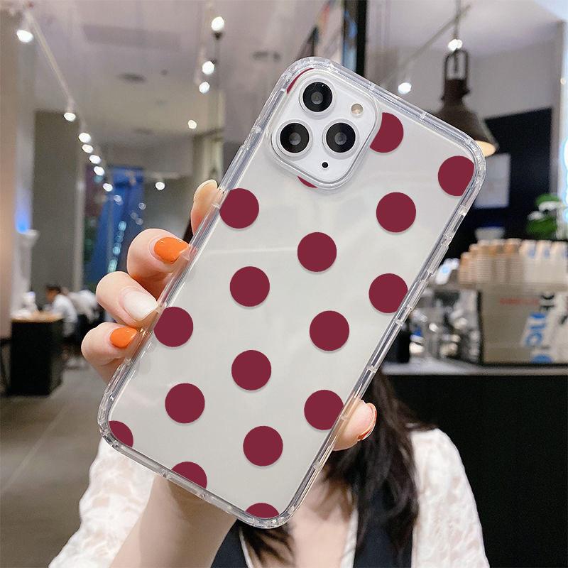 Clear Soft TPU Phone Cases For iPhone 15 Case iPhone 11 14 12 13 Pro Max X XR XS 6 7 8 Plus SE   Cover Love Heart Fundas