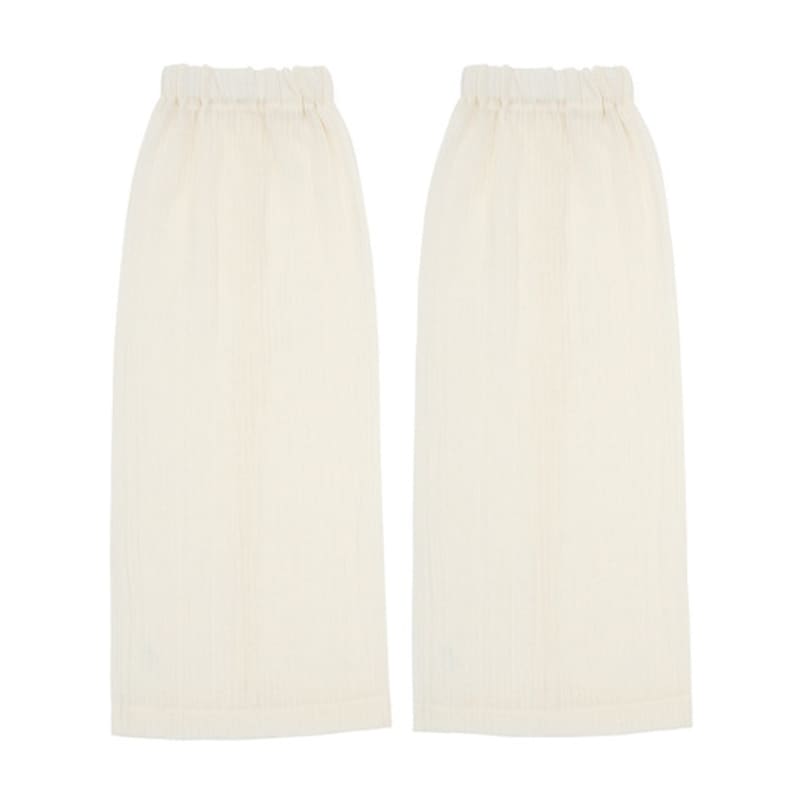 UNDERCONTROL STUDIO LEG WARMER / LAYER STRIPE / P IVORY