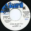 7-inch Plaat ANTHONY B Stand Up And Tell NONE Black Scorpio 1995 Jamaica Reggae Ska Dub Gebruikt