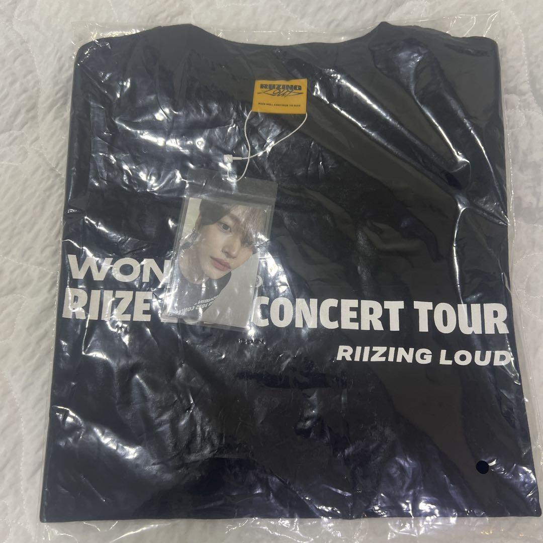 

[USED] RIIZE Seoul Concert T-shirt (black) Won Bin Rise